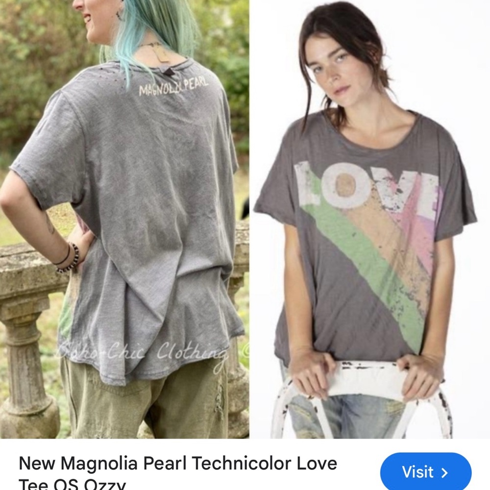 💘MAGNOLIA PEARL💘Technicolor🍭Love Tee - Picture 4 of 10